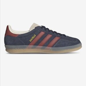NWT men’s adidas Originals Gazelle Indoor navy blue / burgundy
